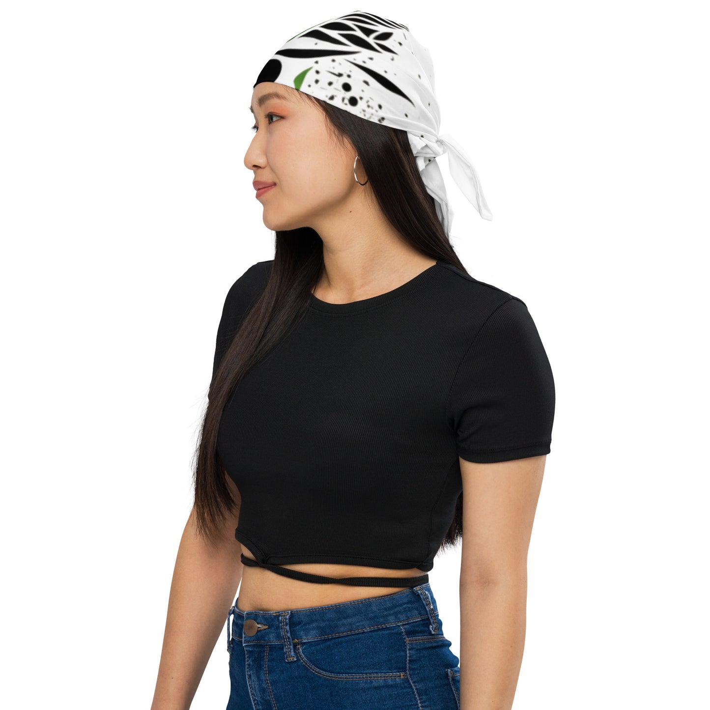 'SPLASH DESIGN': All-over print bandana