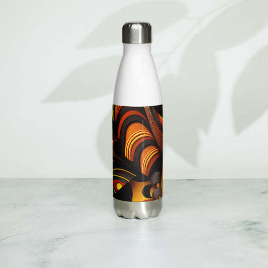 'ANGLED DESIGN': Stainless Steel Water Bottle