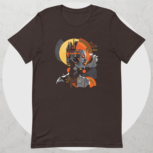 'AFRO FUTURE': Unisex t-shirt