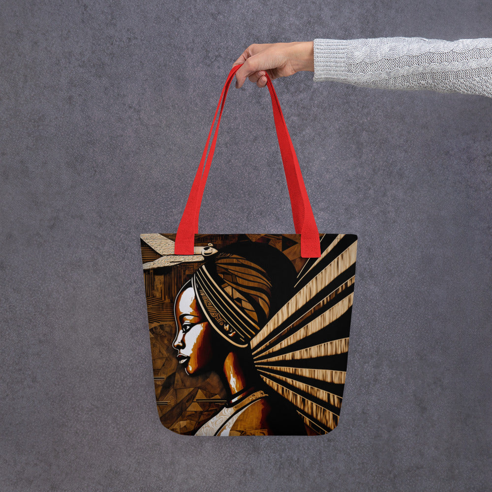 'Flight' ethnic design concept; Tote bag