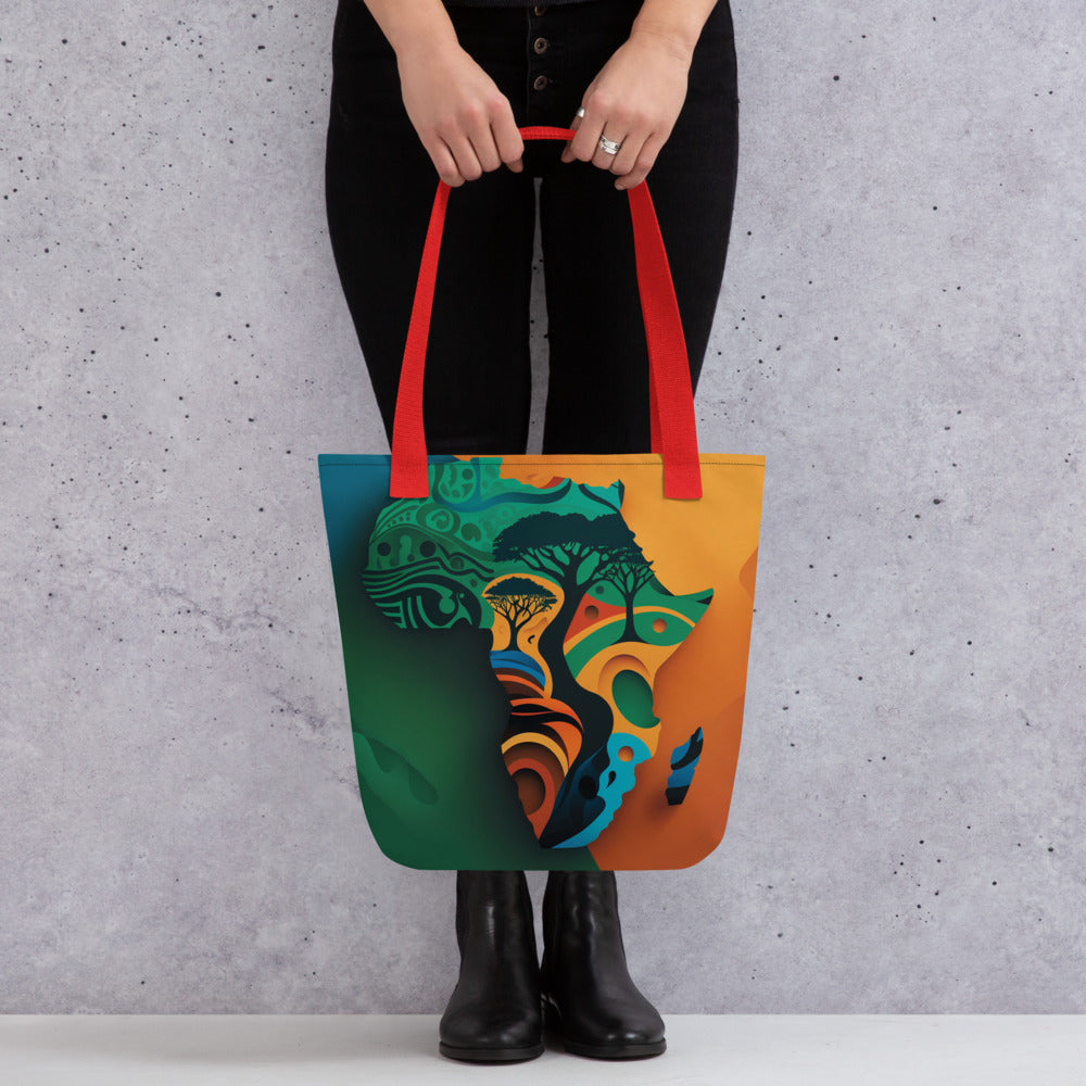 'Afri-Plush' ethnic design concept" Tote bag