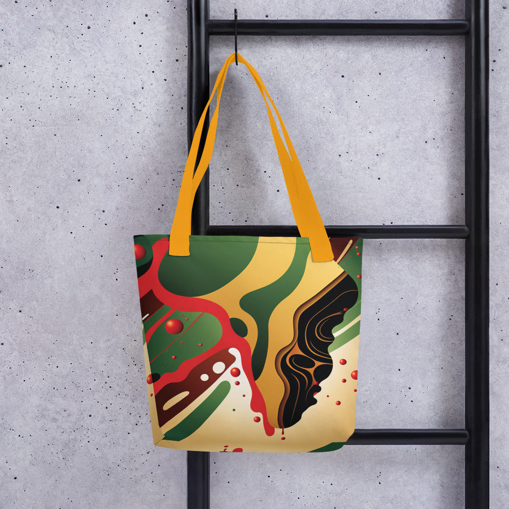 'Afri-Linear' ethnic design concept: Tote bag