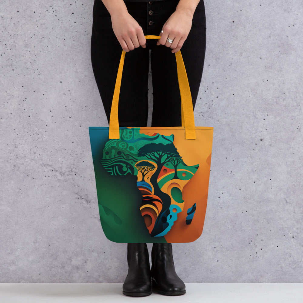'Afri-Plush' ethnic design concept" Tote bag