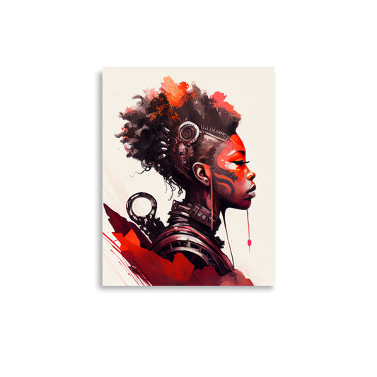 Afrofuturism: Fire Clan red