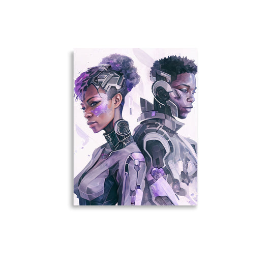 Afrofuturism: Air Clan purple