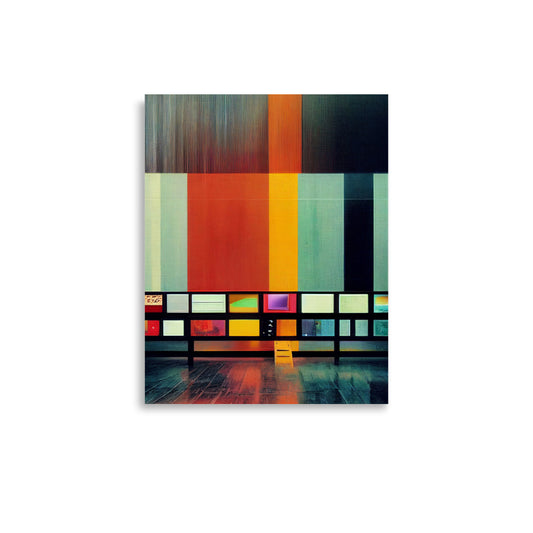 'THE FUTURE OF TELEVISION': ART Poster