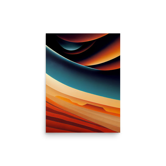 Ethnic Print: Space abstract