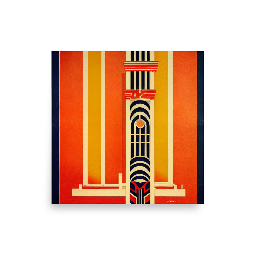 Capital Cities: Addis Ababa art deco concept