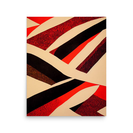 Ethnic Print: Abstract Stripes