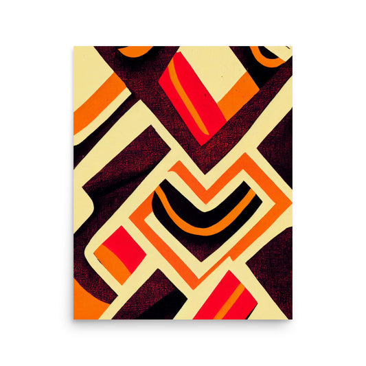 Ethnic Print: Abstract Stripes