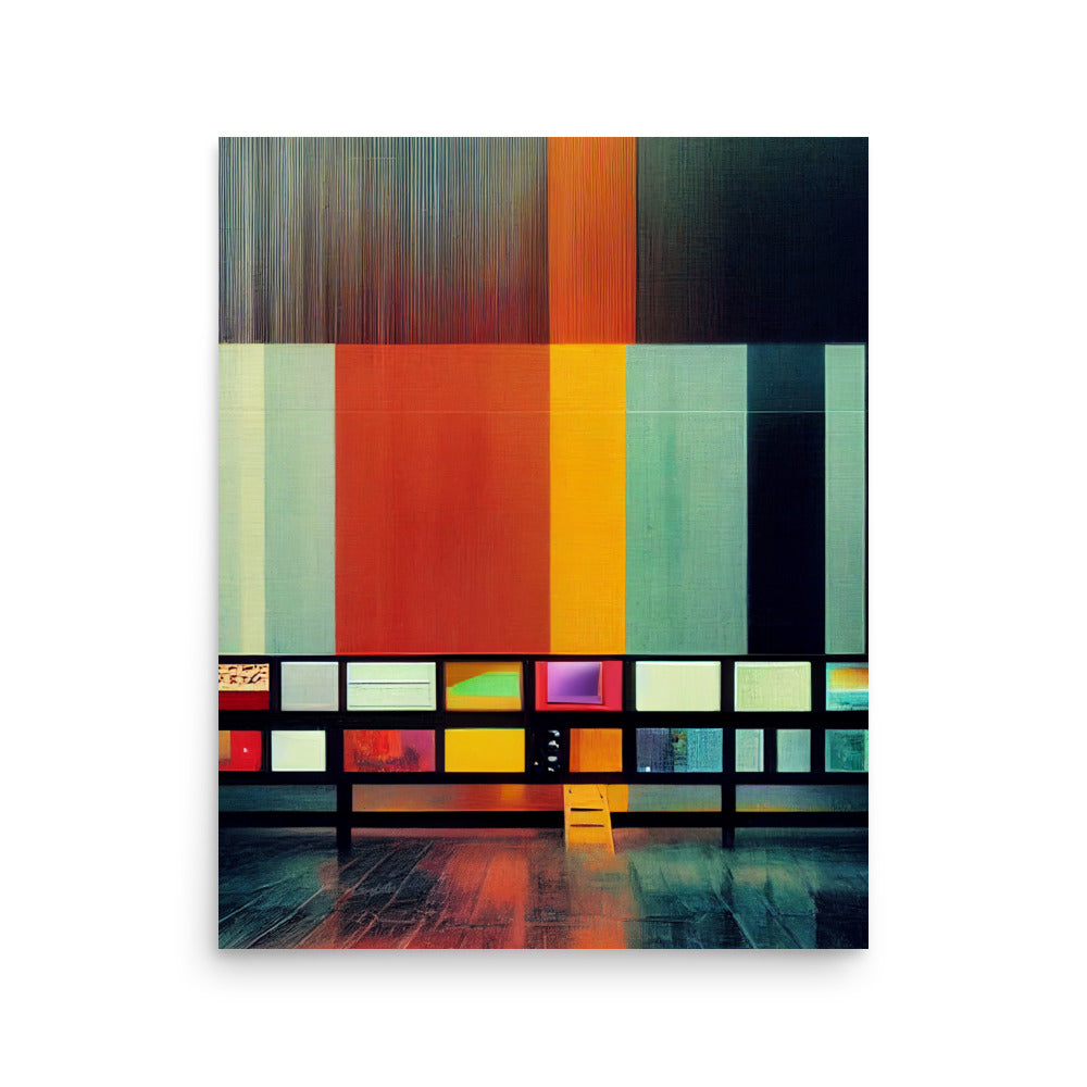 'THE FUTURE OF TELEVISION': ART Poster