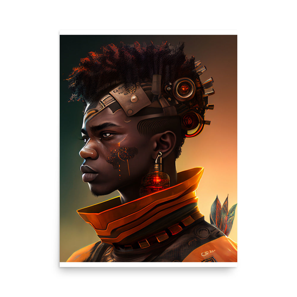 Afrofuturism: Land Clan orange