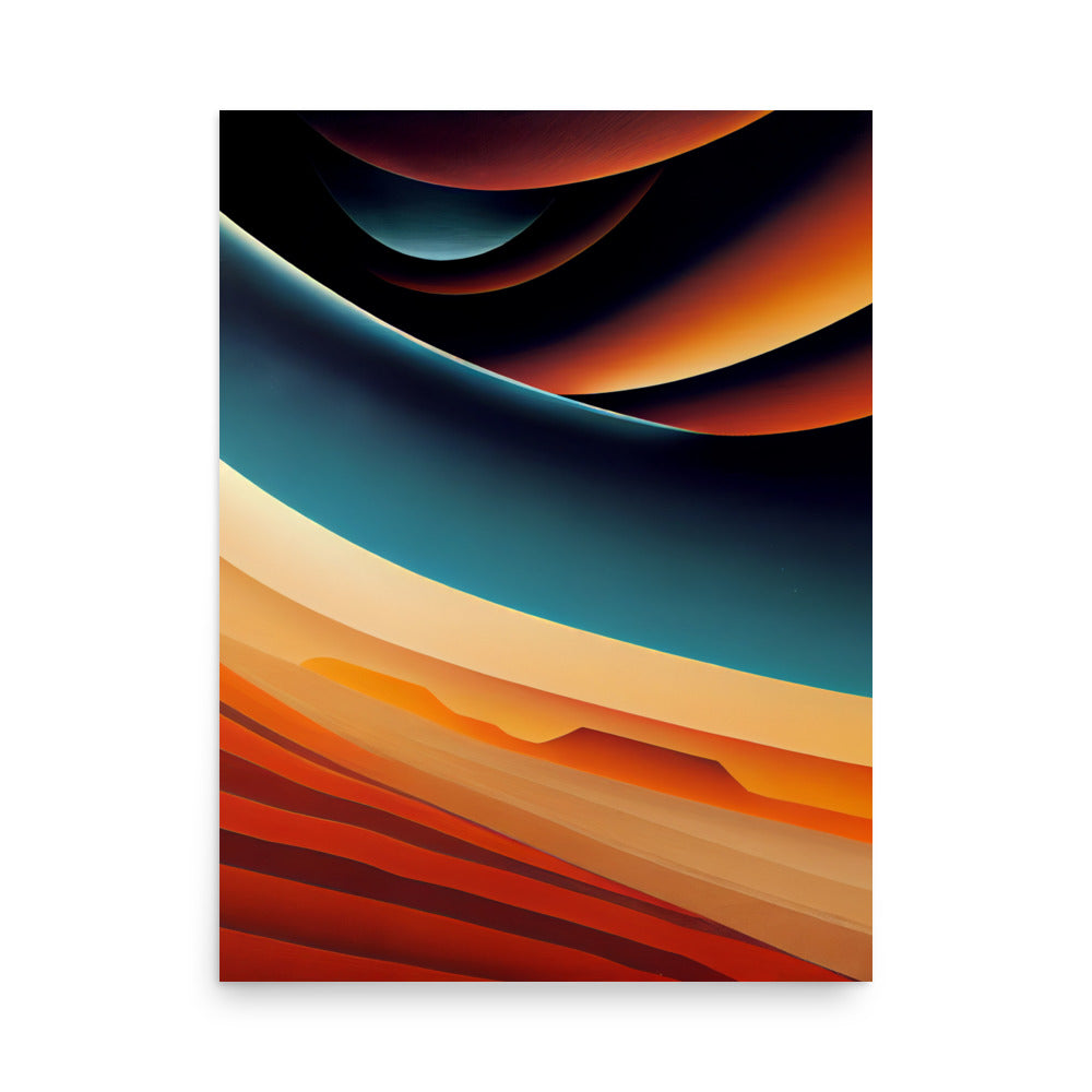 Ethnic Print: Space abstract