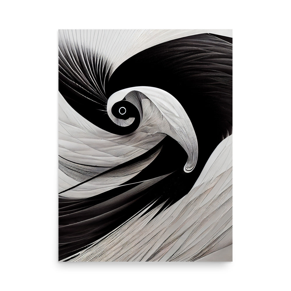 Ethnic Print: Wind abstract