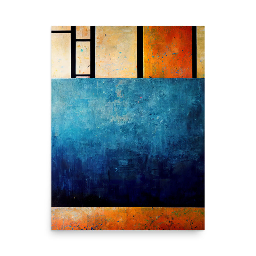 Ethnic Print: Water abstract
