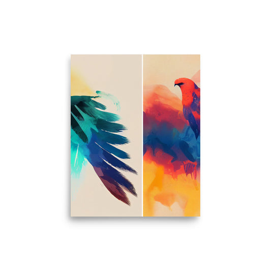 Ethnic Design: Dual African Hawk