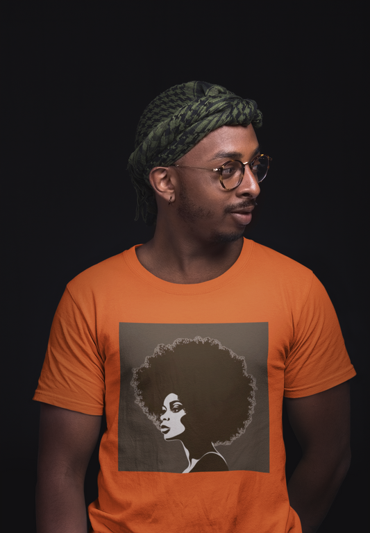 'Afro-ed' African design concept : Unisex Staple T-Shirt