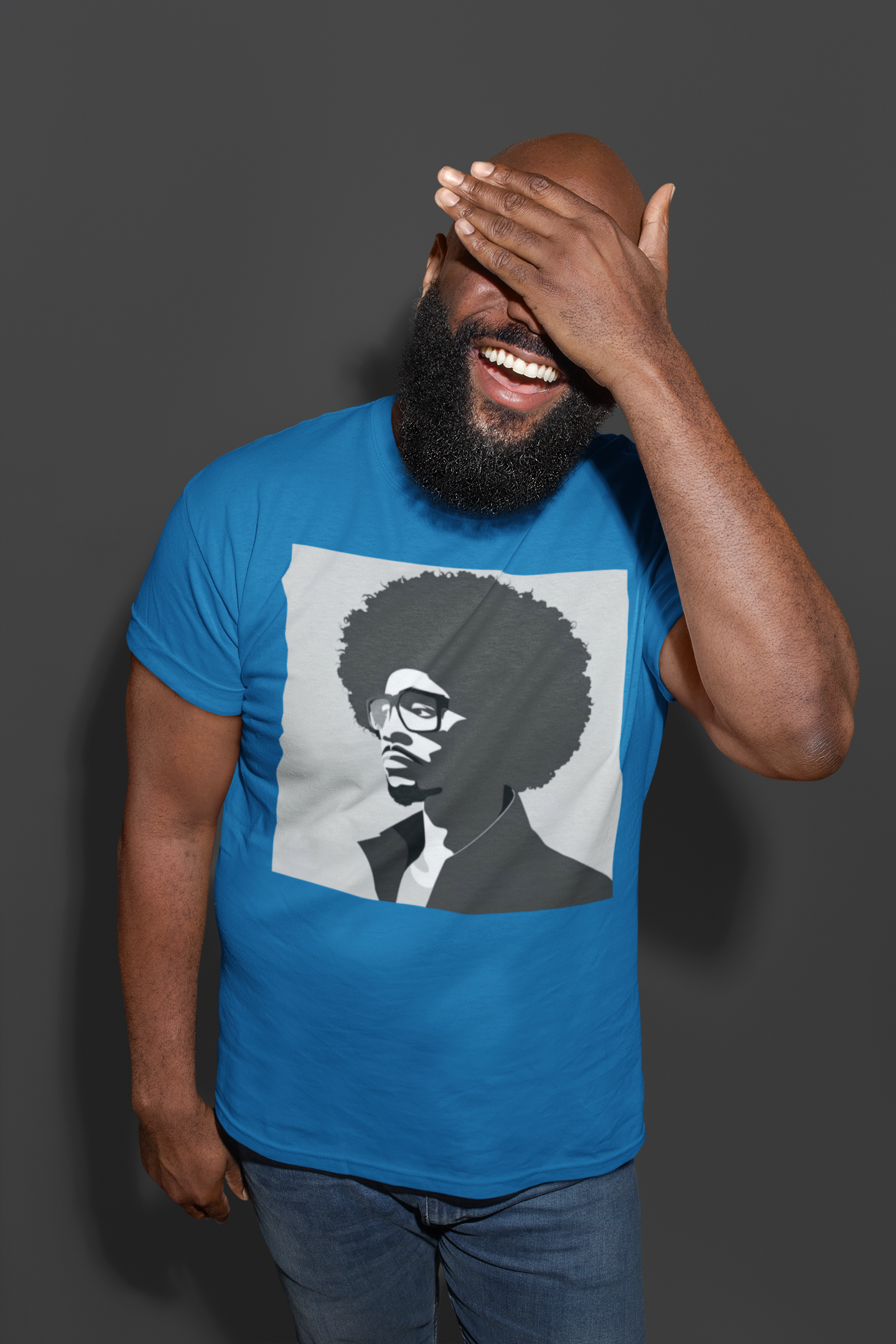 'Afro-ed' African design concept : Unisex Staple T-Shirt