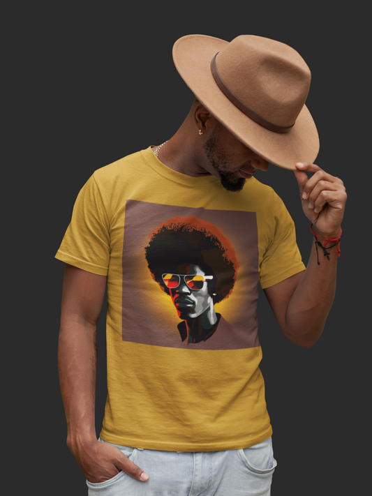 'Afro-ed' African design concept : Unisex Staple T-Shirt