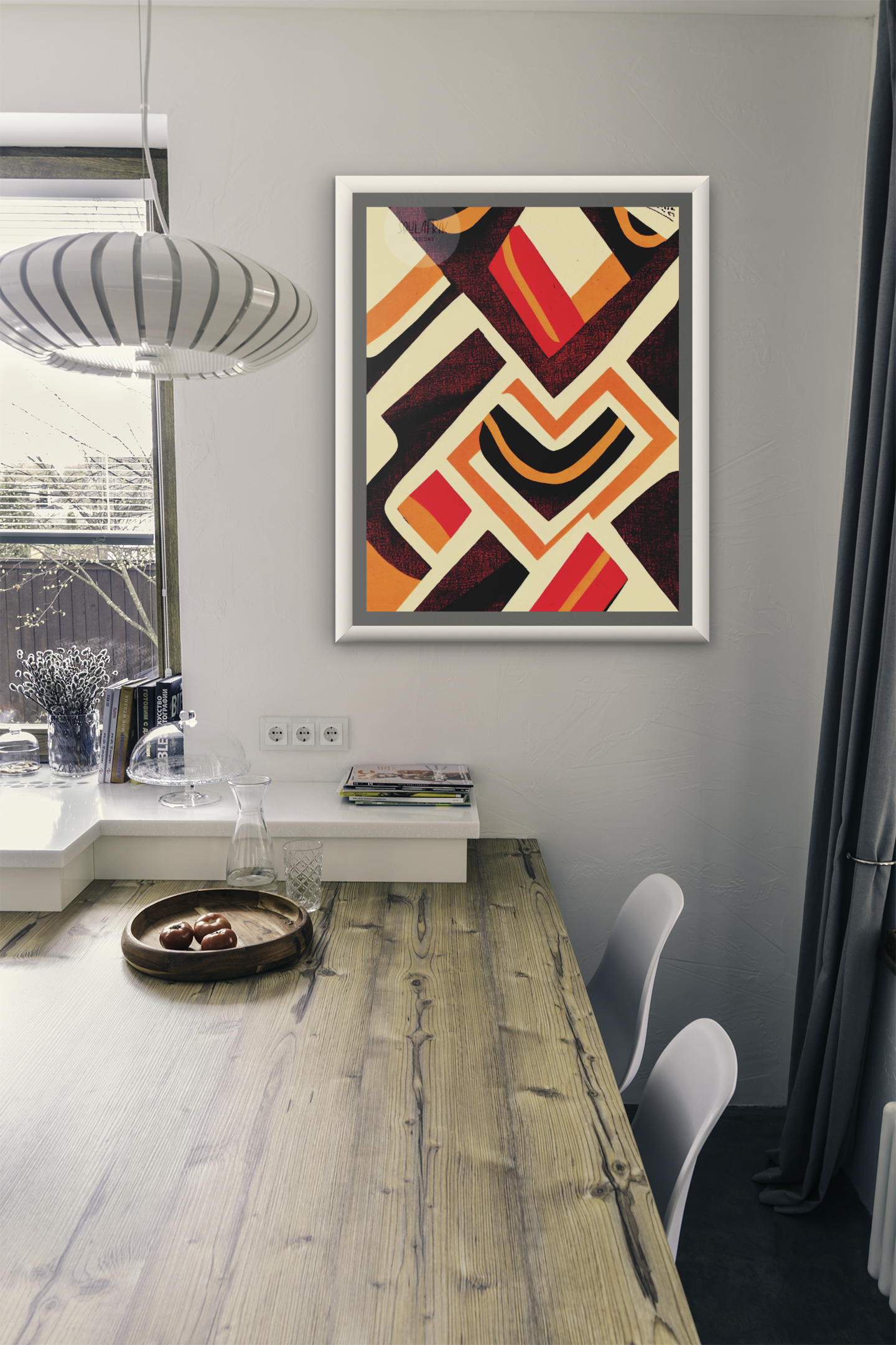 Ethnic Print: Abstract Stripes