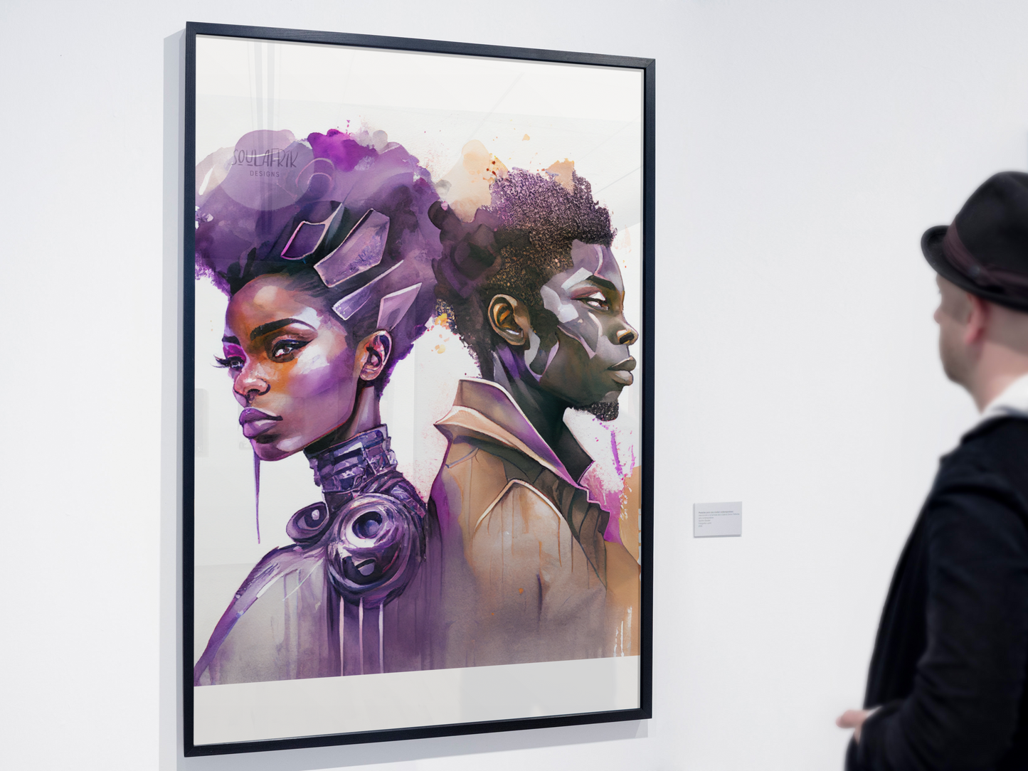 Afrofuturism: Air Clan purple