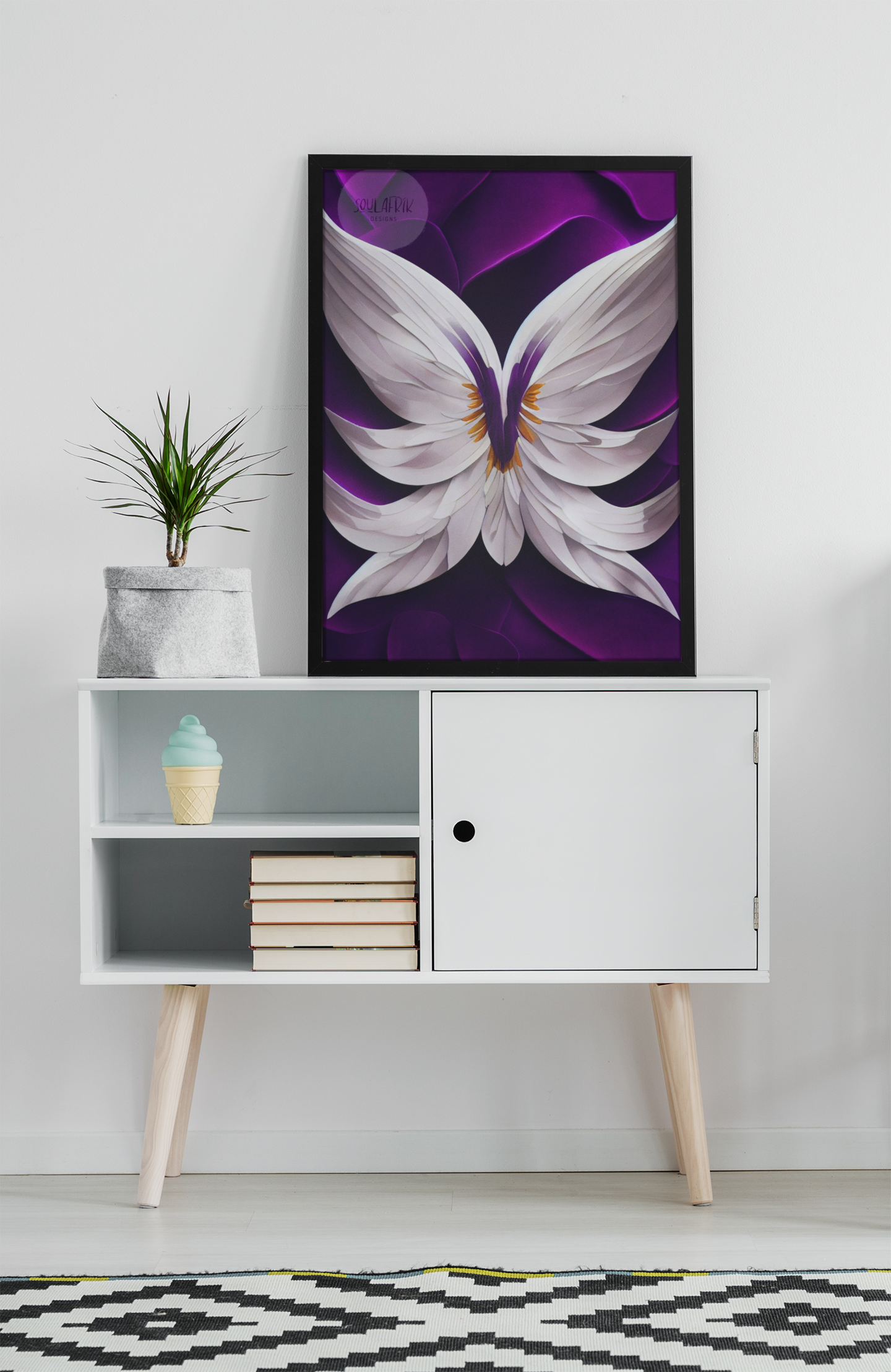 Ethnic Print: Art Deco Wings