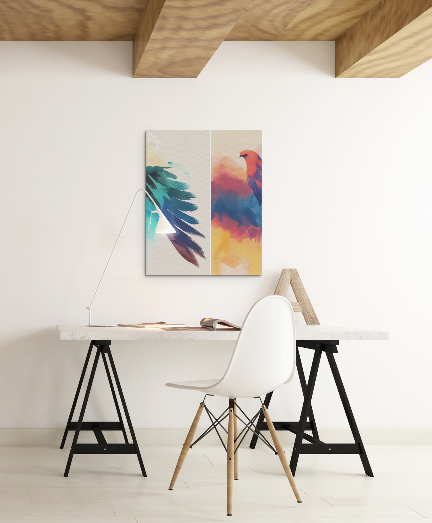 Ethnic Design: Dual African Hawk