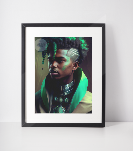 Afrofuturism: Earth Clan green