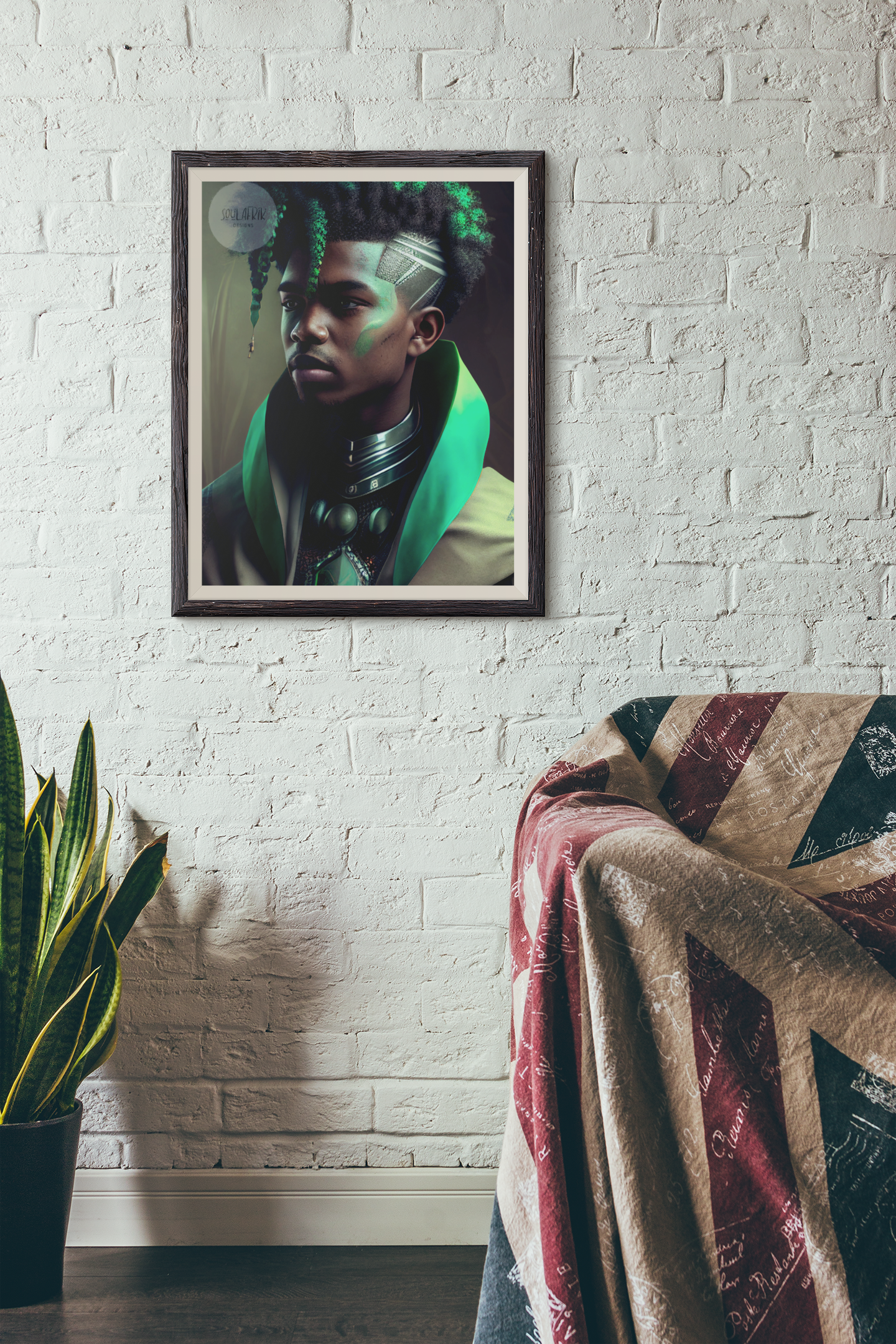 Afrofuturism: Earth Clan green