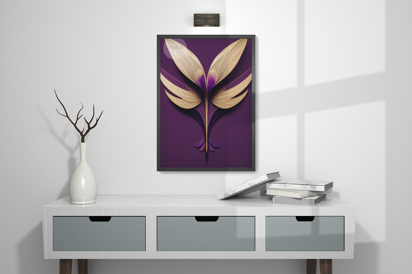 Ethnic Print: Golden Wings