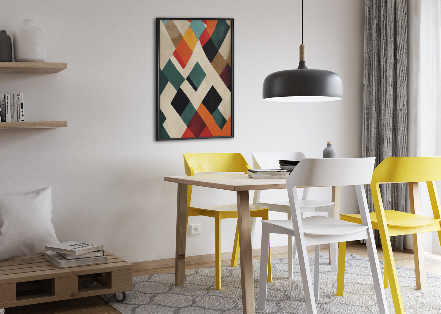 Ethnic Print: Moroccan Cloth abstract
