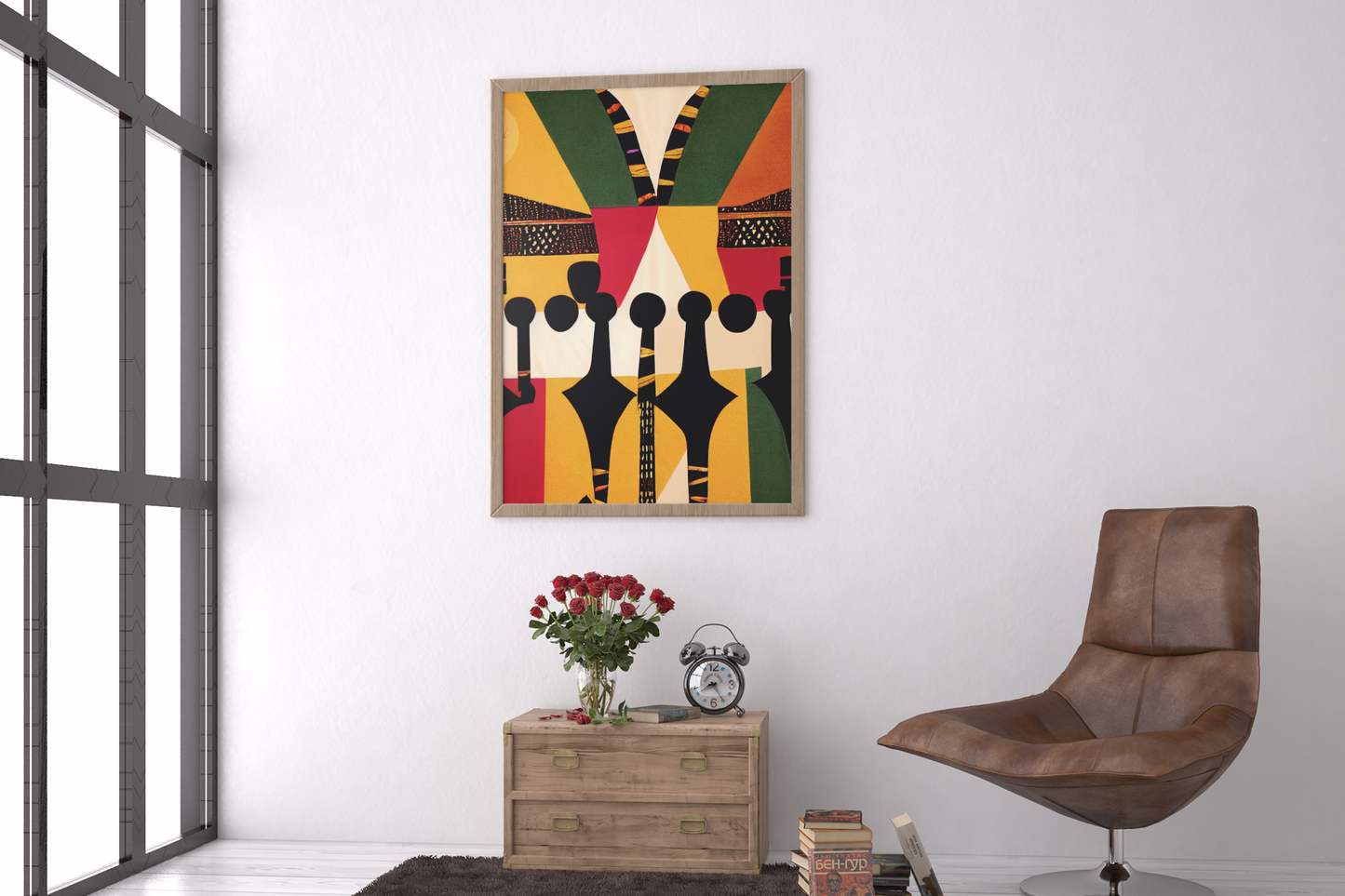 Ethnic Print: Royal Court abstract