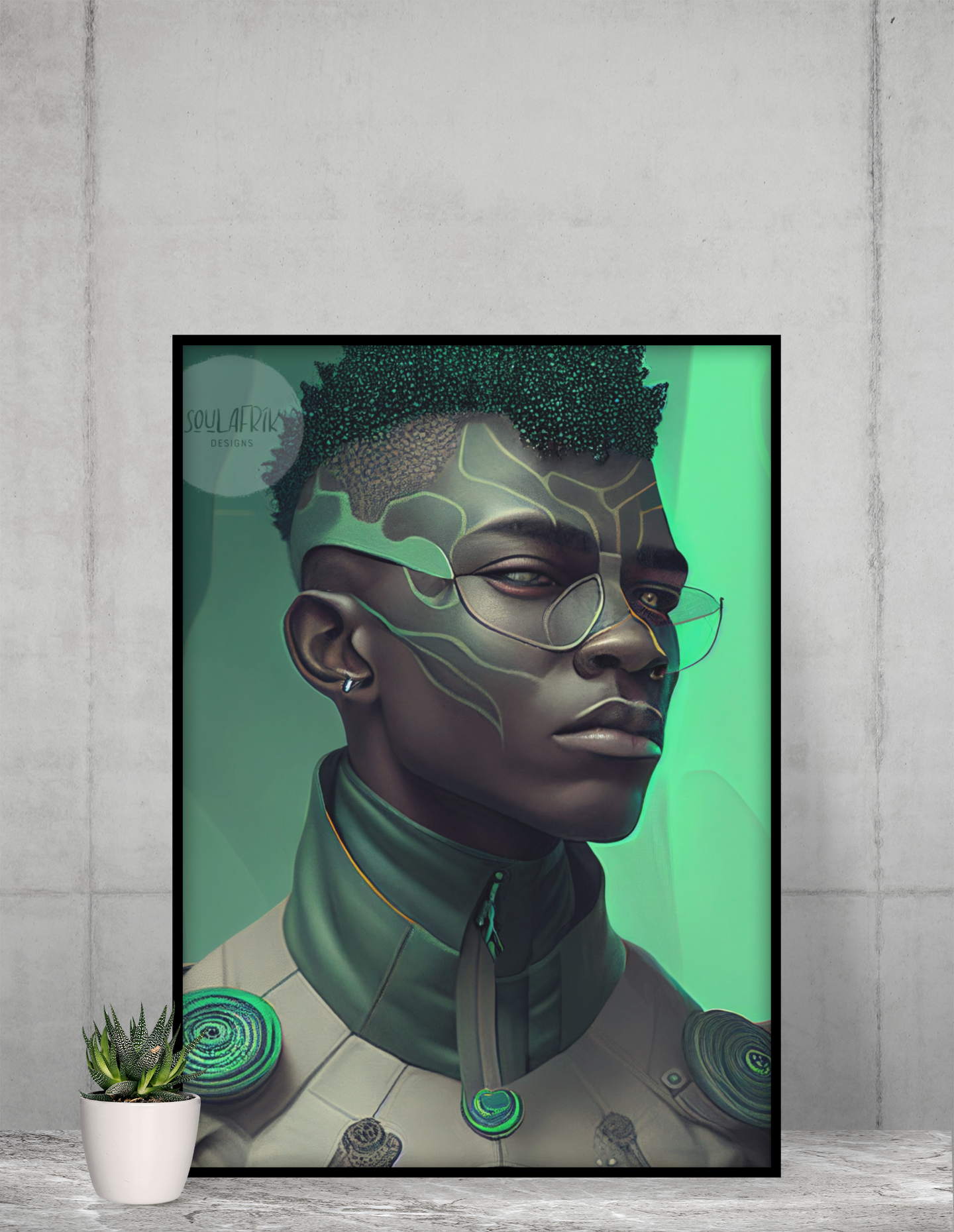 Afrofuturism: Earth Clan green