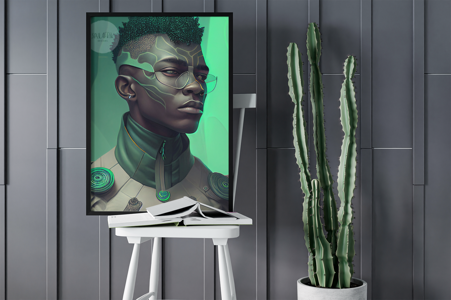 Afrofuturism: Earth Clan green
