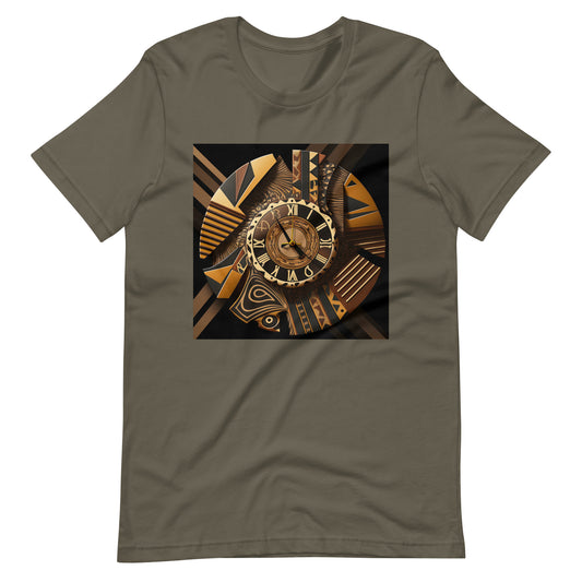 "AfroTiming' design concept: Unisex Staple T-Shirt | Bella + Canvas 3001