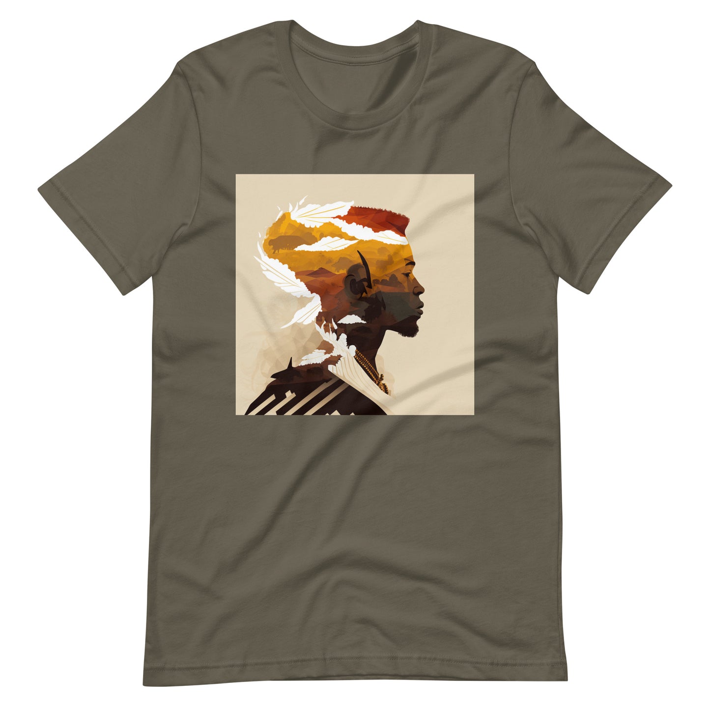 'Jericho' African design concept : Unisex Staple T-Shirt