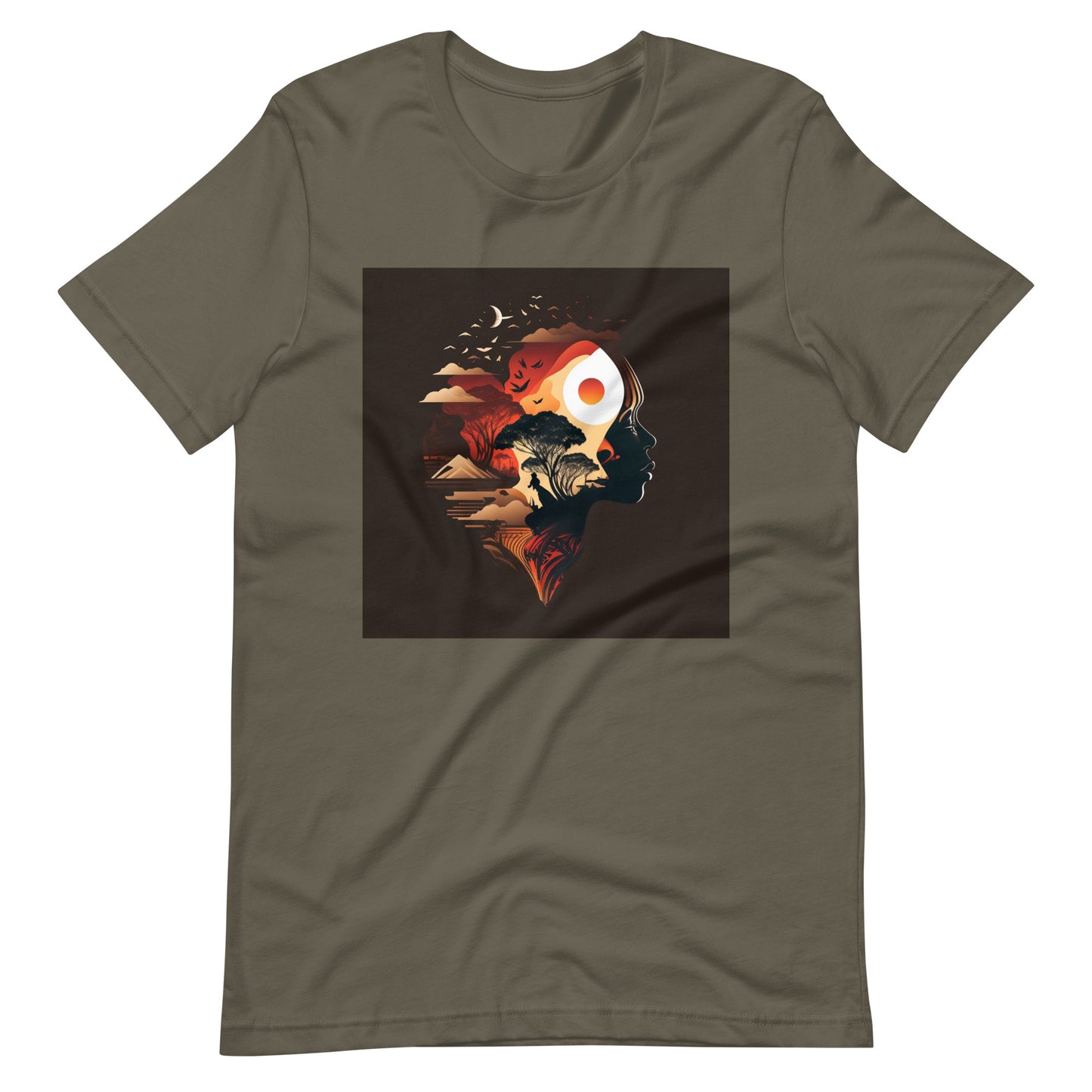 'Afri-Poetry' African design concept : Unisex Staple T-Shirt