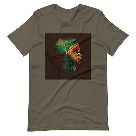 'Poetry' African design concept : Unisex Staple Tee