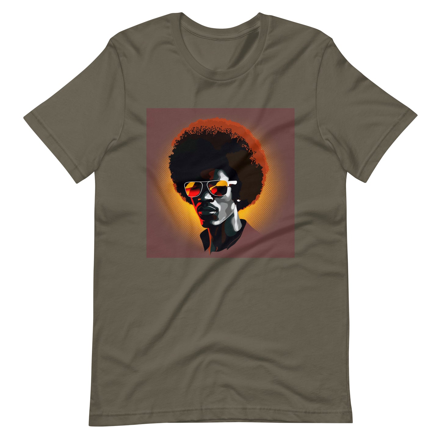 'Afro-ed' African design concept : Unisex Staple T-Shirt