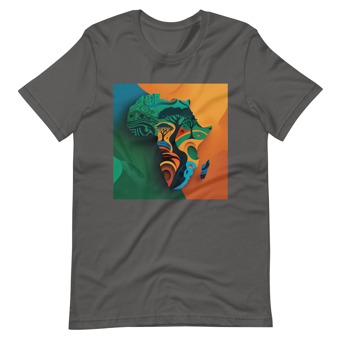'Af-Ro-Hue' African design concept : Unisex Staple T-Shirt