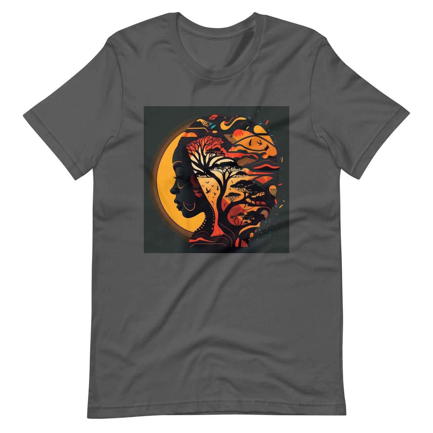 'Afri-Poetess' African design concept : Unisex Staple T-Shirt