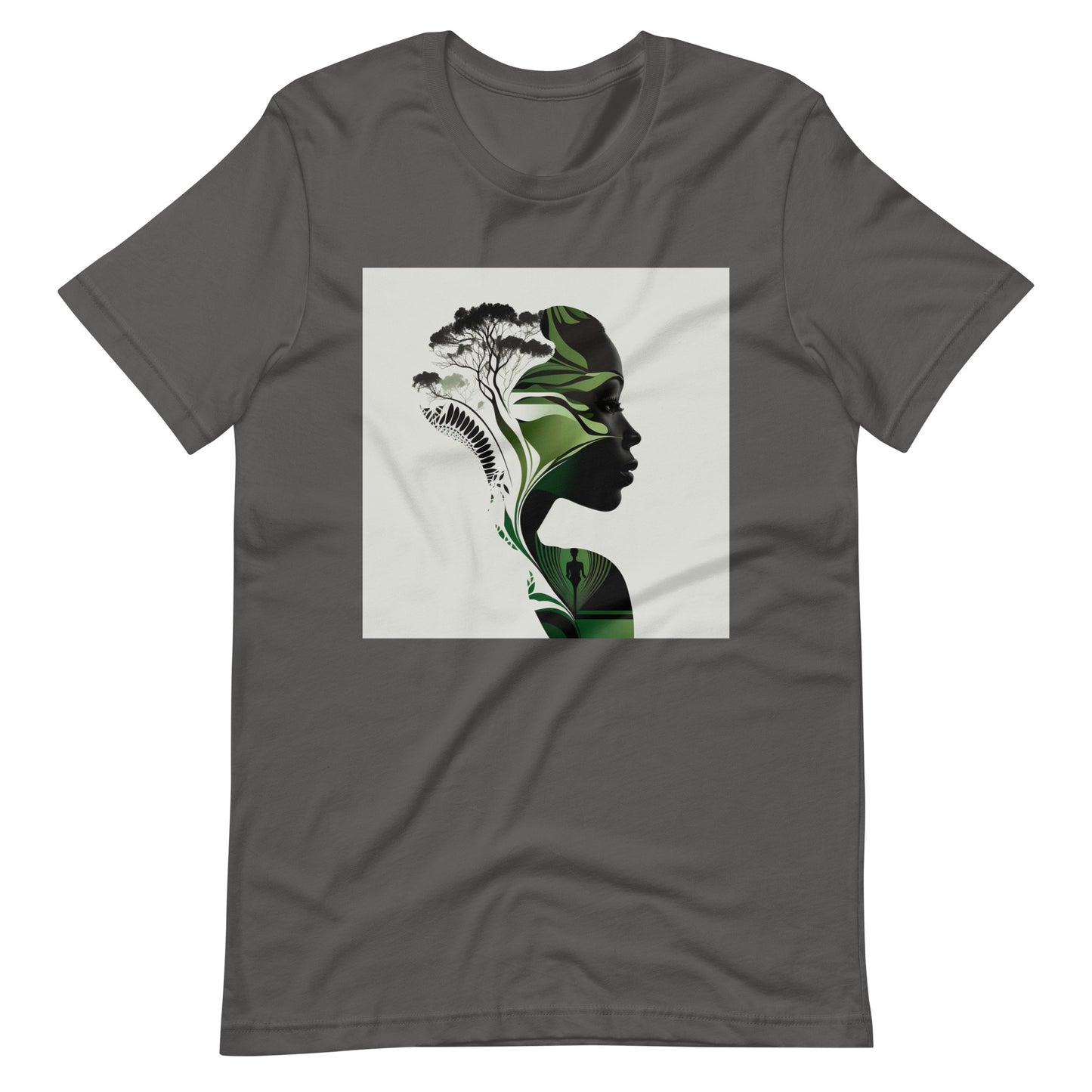 'Green-Minima' African design concept : Unisex Staple T-Shirt