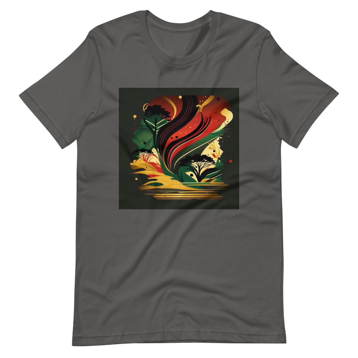 'Afro-poetry' African design concept : Unisex Staple Tee