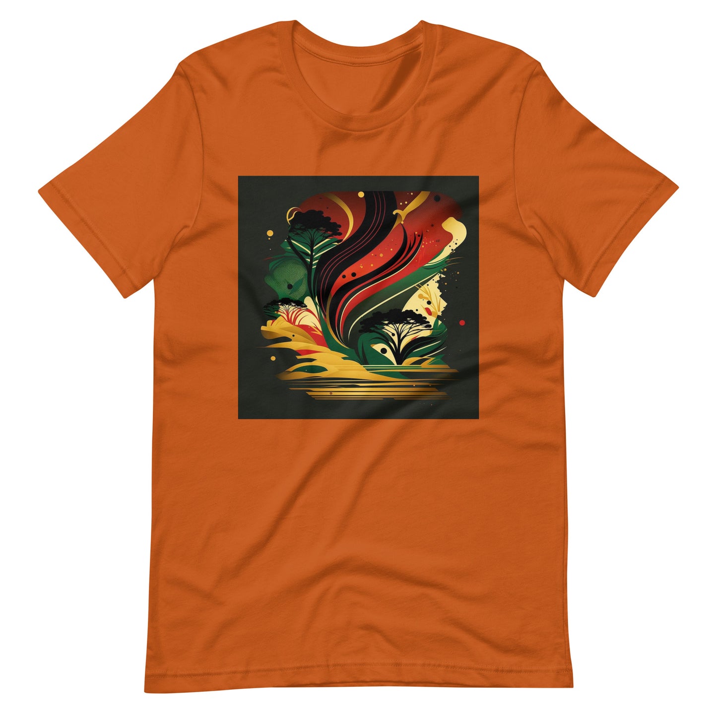 'Afro-poetry' African design concept : Unisex Staple Tee