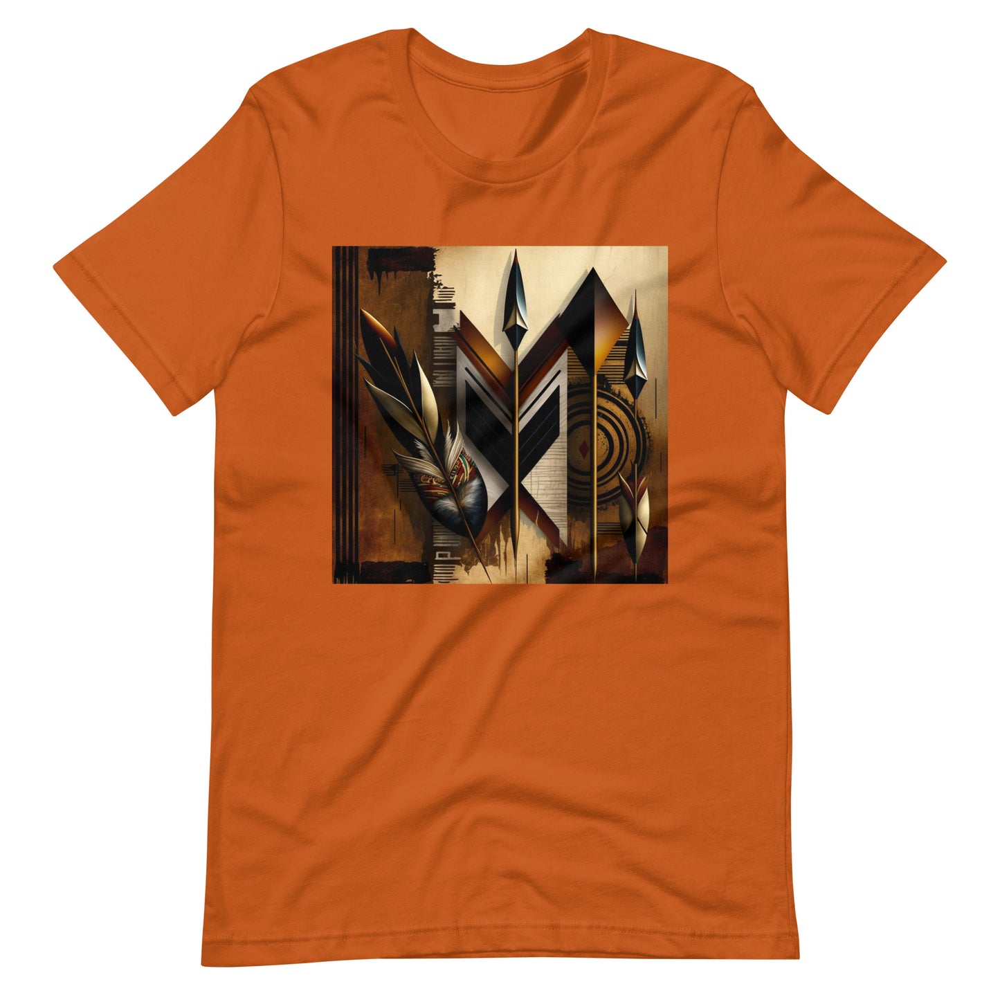 'BE ARROWED': African design comfort tee