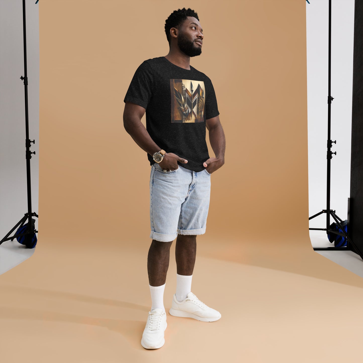 'BE ARROWED': African design comfort tee