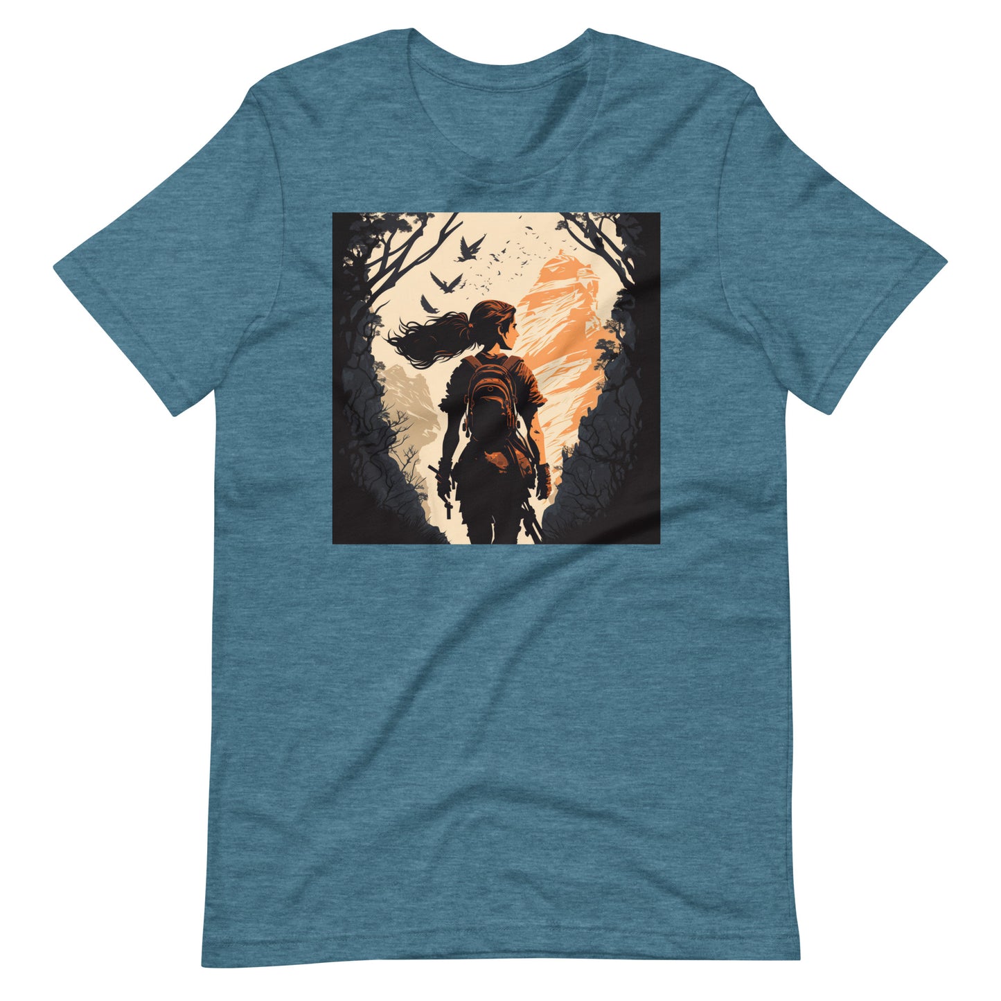 'Adventure Girl' concept: Unisex Staple T-Shirt | Bella + Canvas 3001