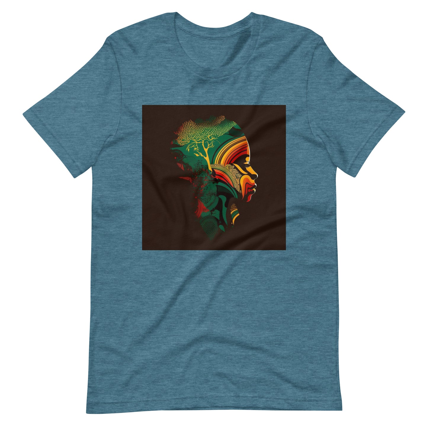 'Poetry' African design concept : Unisex Staple Tee