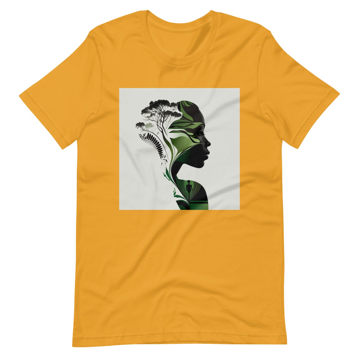 'Green-Minima' African design concept : Unisex Staple T-Shirt