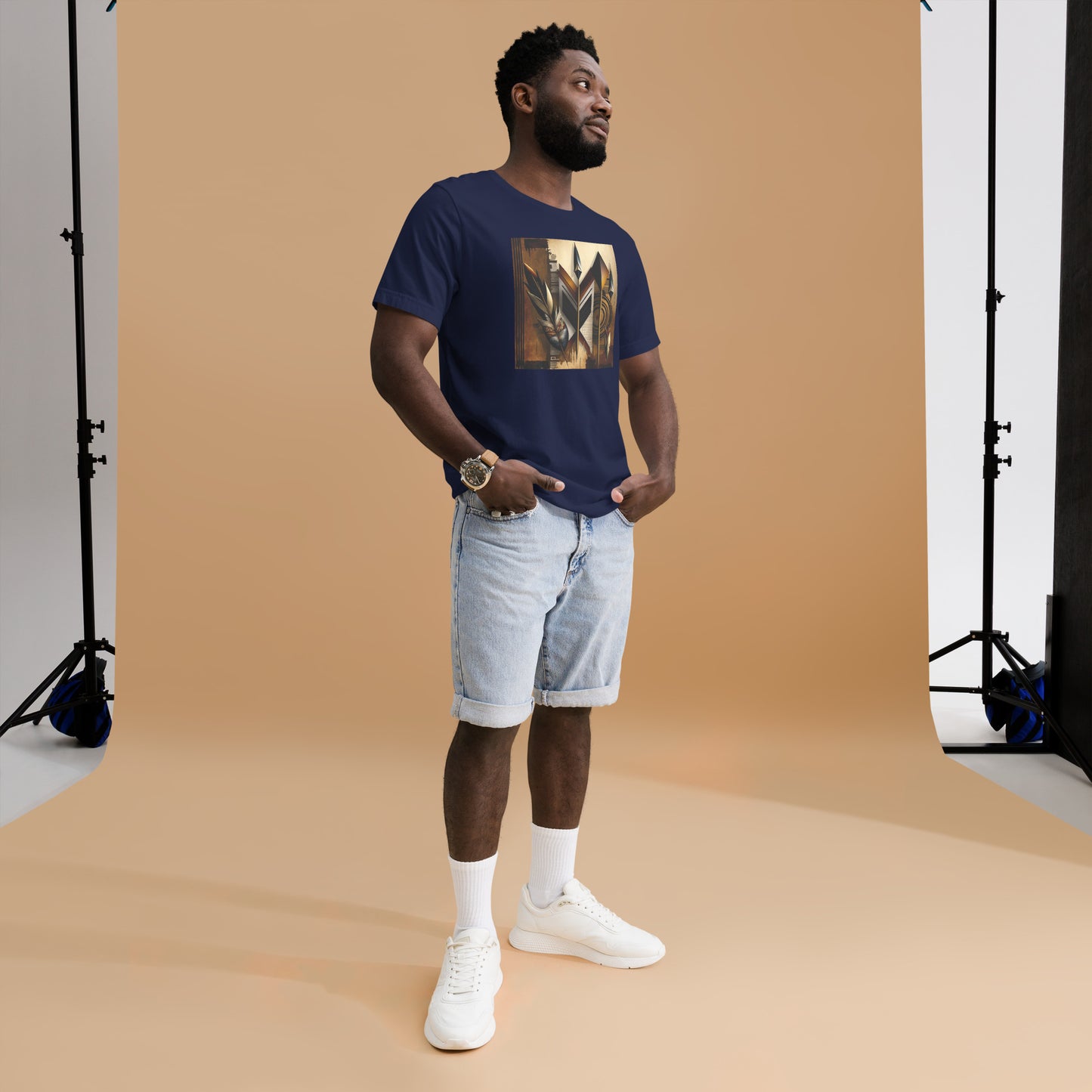 'BE ARROWED': African design comfort tee
